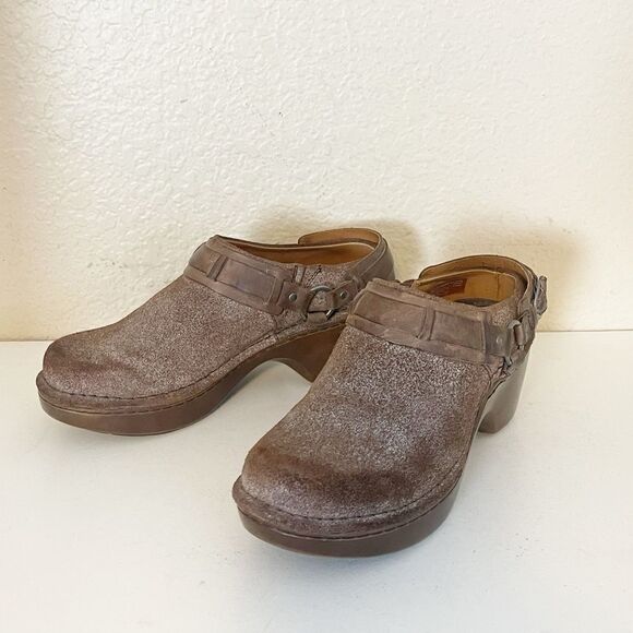 Ariat Western Abberly leather harness Buckle clogs. Size 9 - Picture 6 of 17